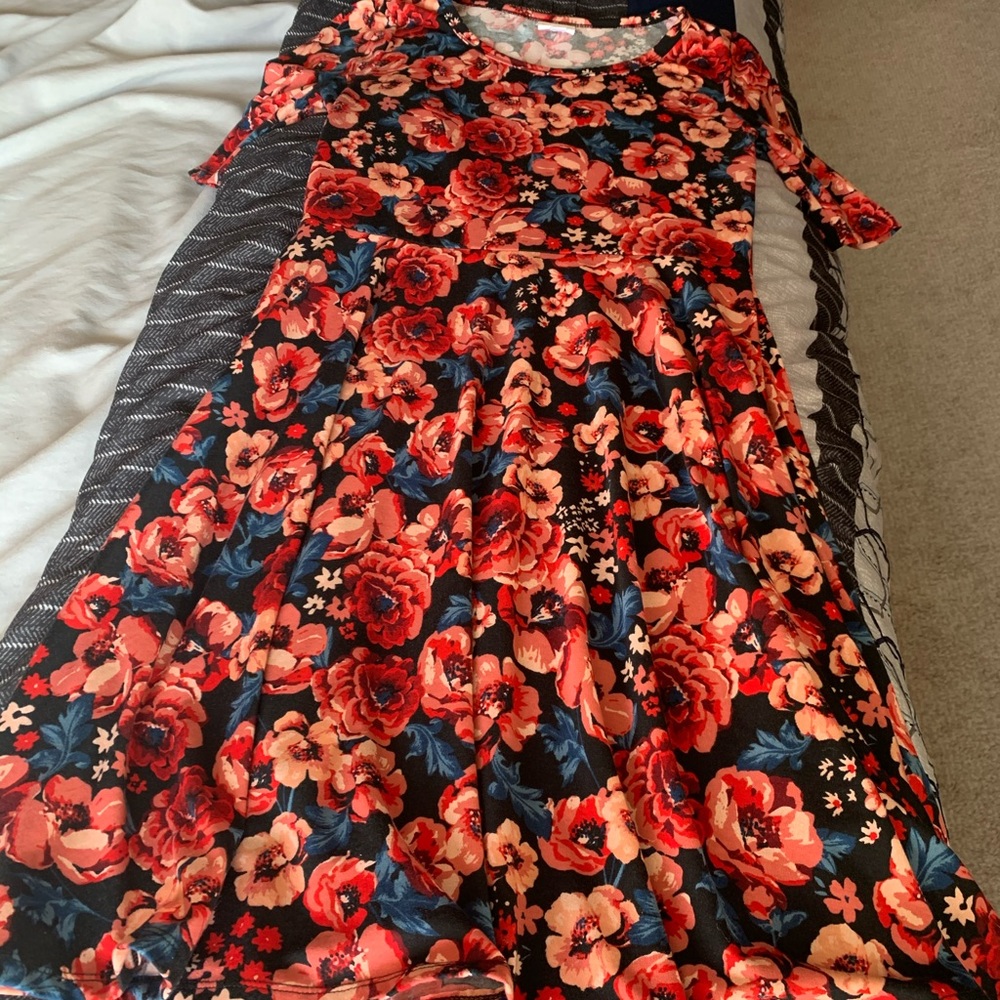 Floral Nicole with pockets.Beauty!great for fall